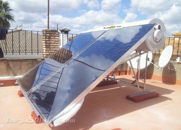 Instalación energía solar ACS 300L