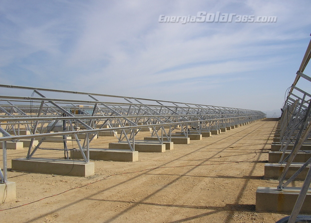 Montaje estructuras para paneles solares Jumilla (Murcia)