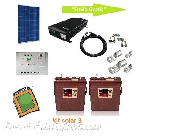 Te enviamos tu kit solar