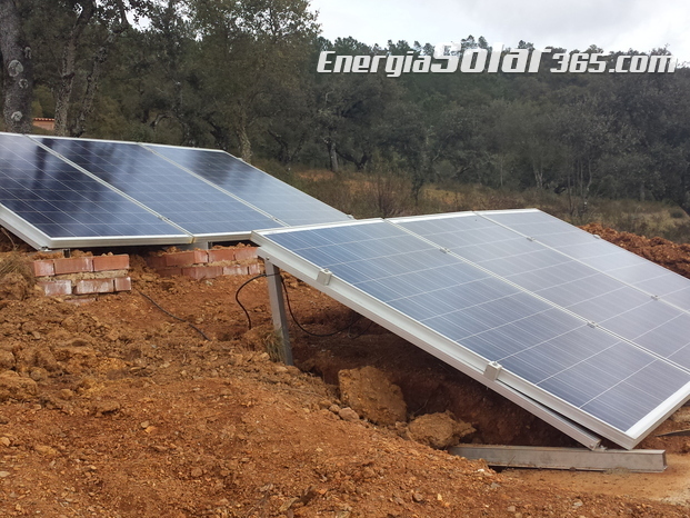 Fotovoltaica aislada en Huelva