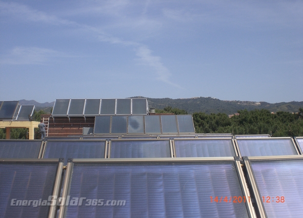 Instalación solar térmica