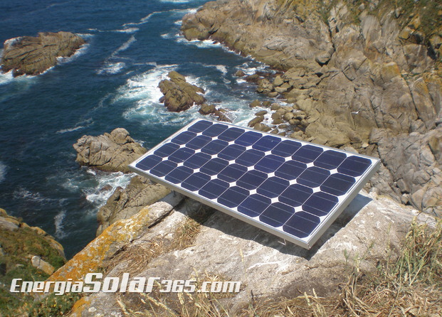 Sistema de energía solar fotovoltaica en las Islas Cíes