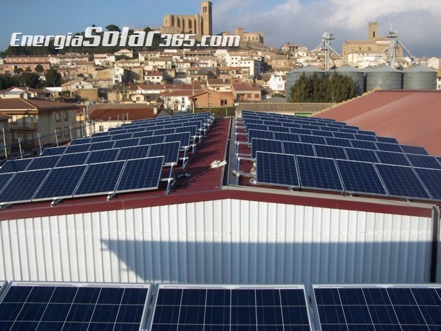 Instalación fotovoltaica de 100 kW en nave industrial