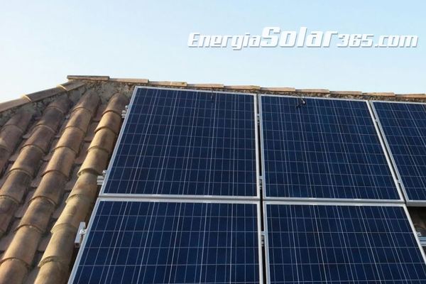 Energía fotovoltaica. Producción de energía eléctrica.