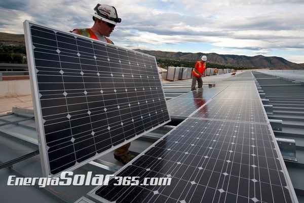 Energía solar, también con lluvia