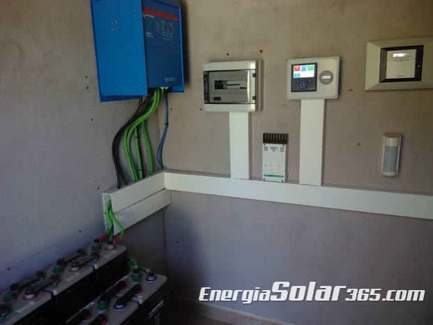 Sistema aislado de 8 kw