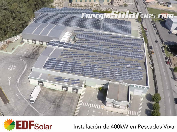 Instalación Solar Fotovoltaica de 400kW en Pescados Vixa