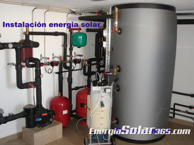 acumulador energia solar termica