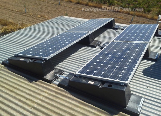 Estructura soporte fotovoltaica sistemas montaje