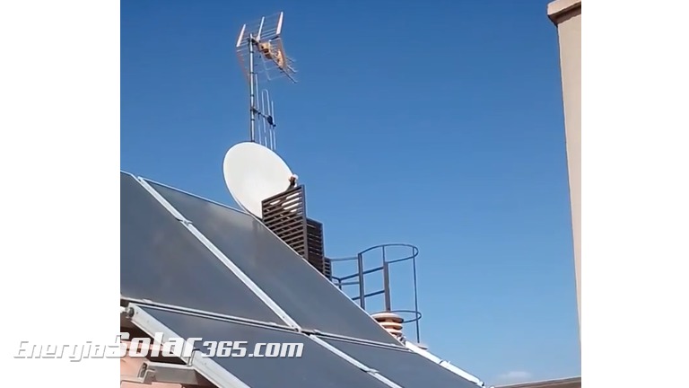 Instalación solar térmica en Sant Boi de Llobregat