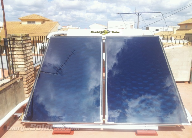 Instalación energía solar ACS 300L