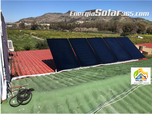 Paneles solares térmicos