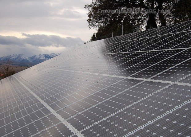 Placa solar pequeña