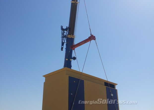 Instalación centros transformación parque Guadalajara