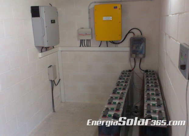 Instalación autoconsumo 7kv solar+ 1 kv eólica