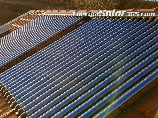 Colectores solares térmicos de 20 tubos de vacío