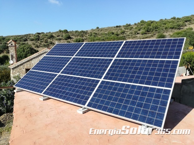 INSTALACION SOLAR FOTOVOLTAICA AISLADA