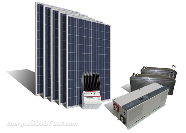 Kit solar fotovoltaico