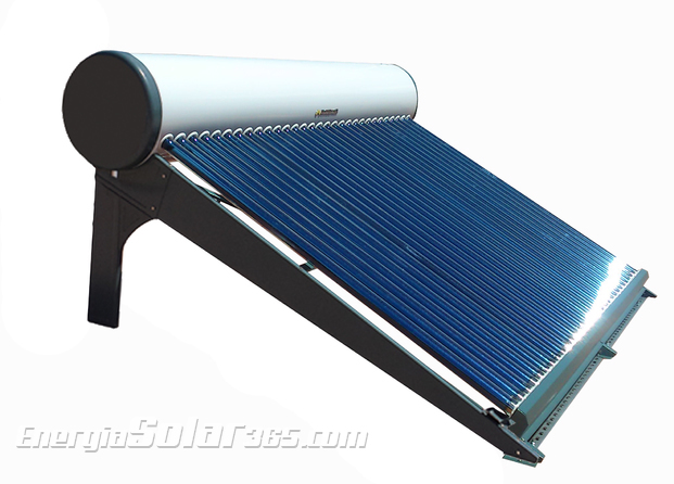 Colector Solar de Tubo de vacío. Equipo termosifónico, sistema compacto