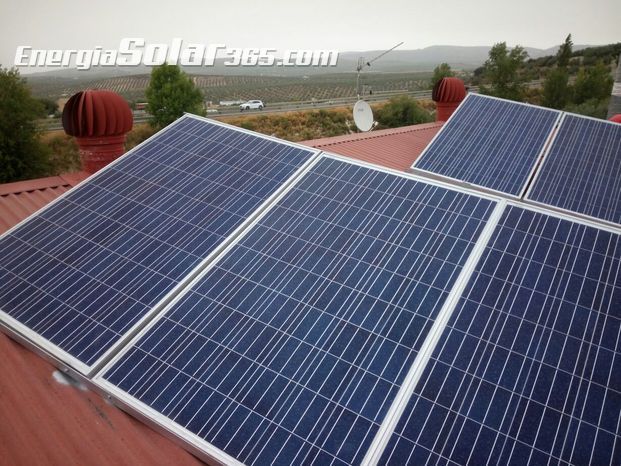 Instalación solar fotovoltaica