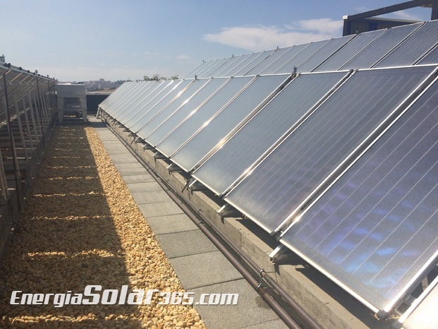 Instalacion de energía solar en el Hospital Infanta Elena