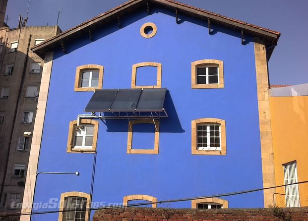 Instalación solar térmica para ACS