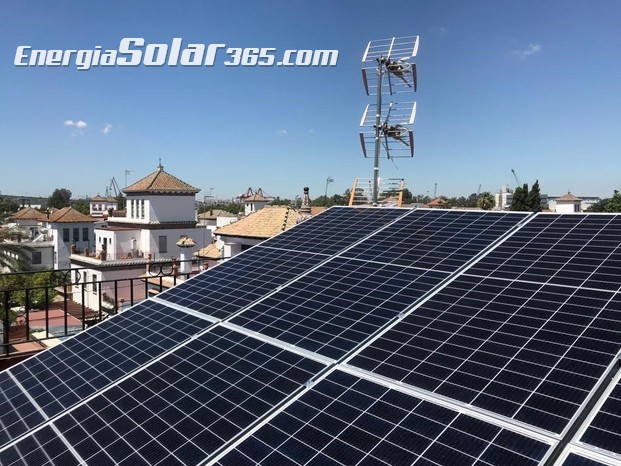 Instalación solar fotovoltaica