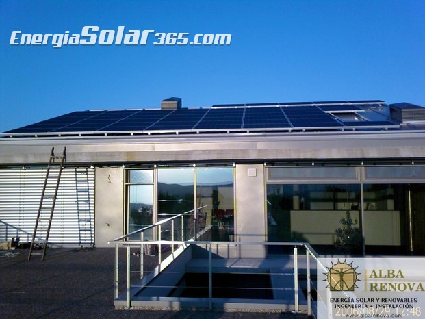 Instalación fotovoltaica en vivienda unifamiliar 