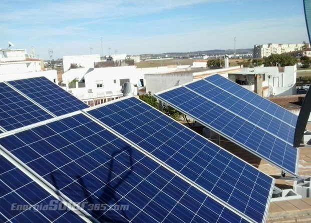 Instalación fotovoltaica vivienda aislada