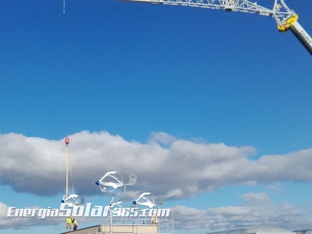 Instalación de cuatro equipos de 2,5 kw ,cada uno,